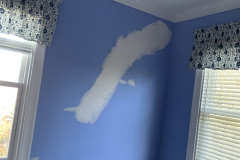During Painting Bedroom Wall in Alexandria, VA